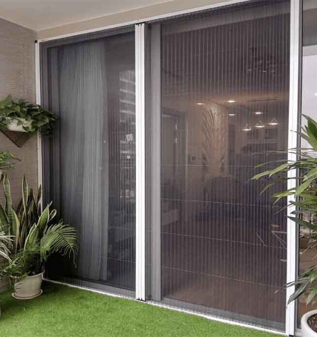 Pleated Mosquito Net Installation in Pune PCMC